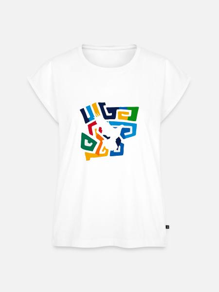 Tauben Peacezeichen - Frauen Premium Bio Top - Weiß