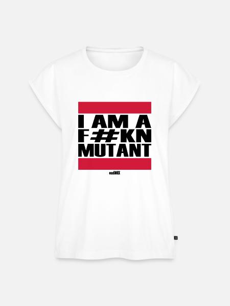 I am a mutant - Frauen Premium Bio Top - Weiß