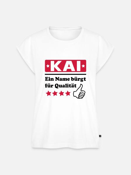 kai - Frauen Premium Bio Top - Weiß