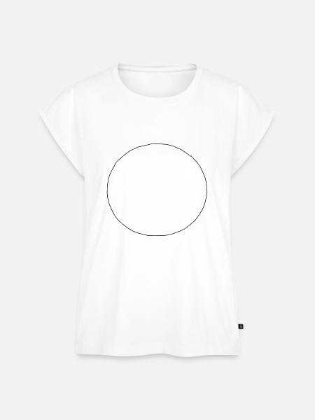 Kreis - Frauen Premium Bio Top - Weiß