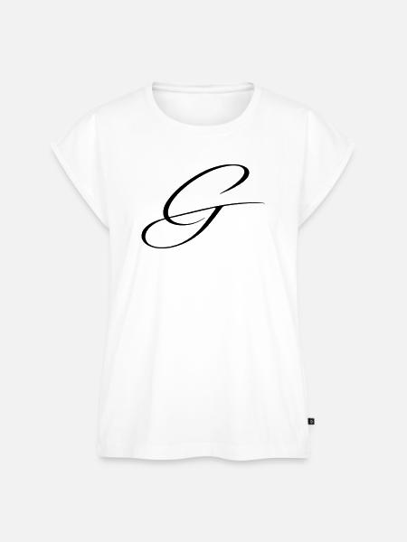 Name mit Anfangsbuchstabe G Greta Gabriel - Frauen Premium Bio Top - Weiß