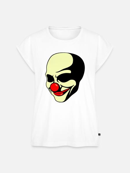 Life is a joke - Frauen Premium Bio Top - Weiß