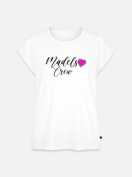 Mädels Crew - Frauen Premium Bio Top - Weiß