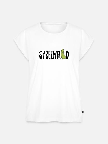 Spreewald Gurke - Frauen Premium Bio Top - Weiß