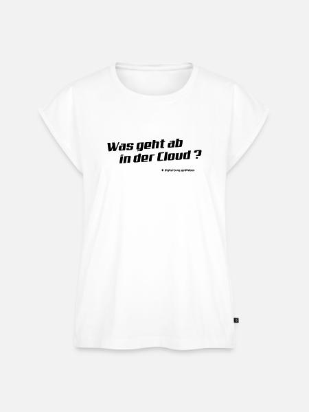 Cloud - Frauen Premium Bio Top - Weiß
