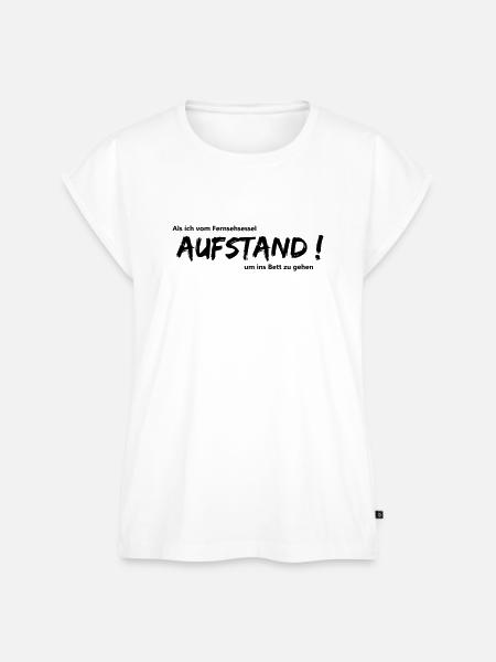 Aufstand - Frauen Premium Bio Top - Weiß