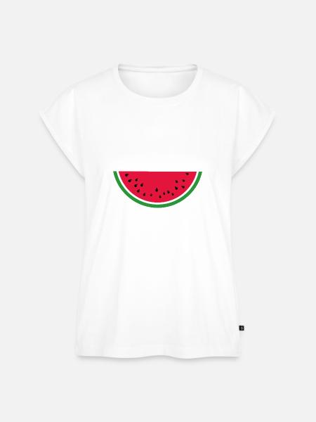 Melon - Frauen Premium Bio Top - Weiß