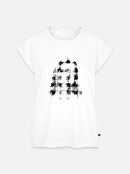 jesus - Frauen Premium Bio Top - Weiß