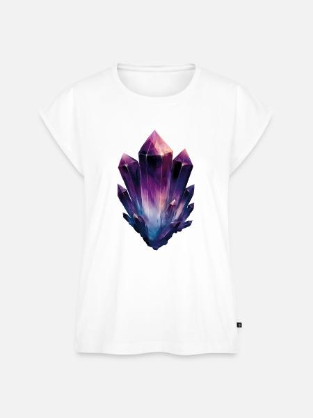 Mystical Crystal Cluster - Frauen Premium Bio Top -