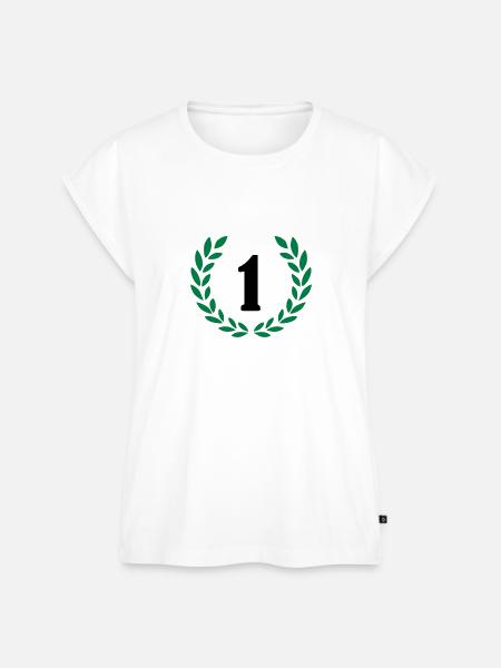 1 - Frauen Premium Bio Top - Weiß