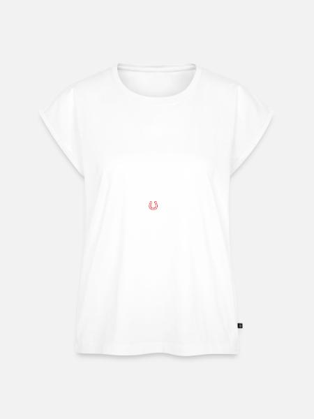 Pferdesprüche Pferdenarr Pferdedesign - Frauen Premium Bio Top - Weiß