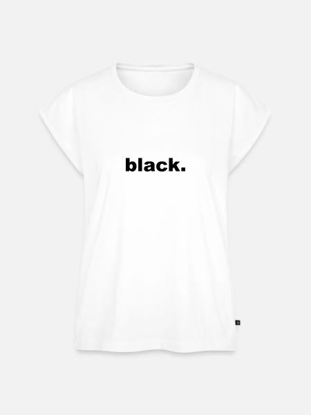 black - Frauen Premium Bio Top - Weiß