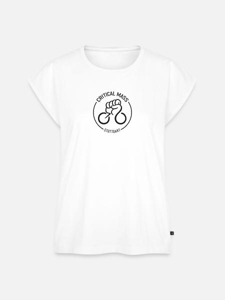 critical mass stuttgart - Frauen Premium Bio Top - Weiß
