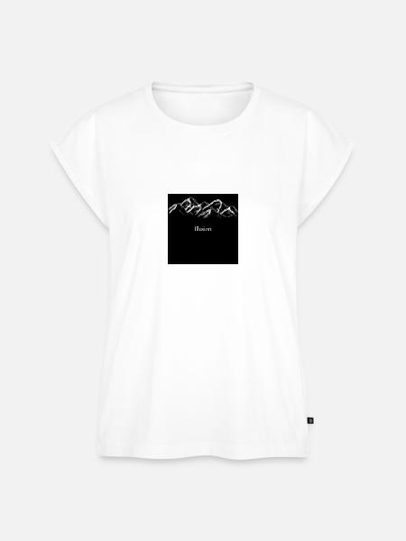 Illusion - Frauen Premium Bio Top - Weiß