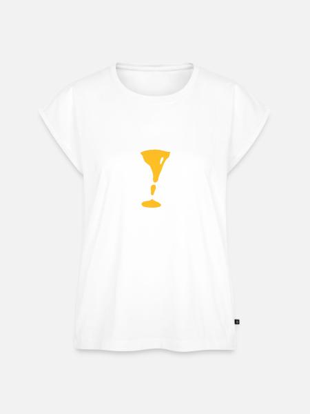Rohes Ei - V2 - Frauen Premium Bio Top - Weiß