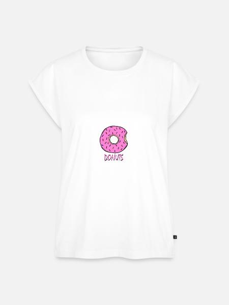 DONUTS - Frauen Premium Bio Top -