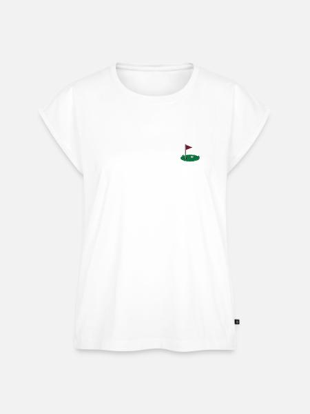 Golf - Frauen Premium Bio Top - Weiß