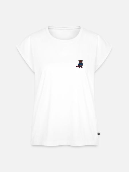 Superbear - Frauen Premium Bio Top - Weiß