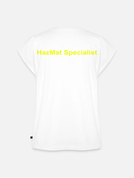 HazMat Specialist - Frauen Premium Bio Top - Weiß