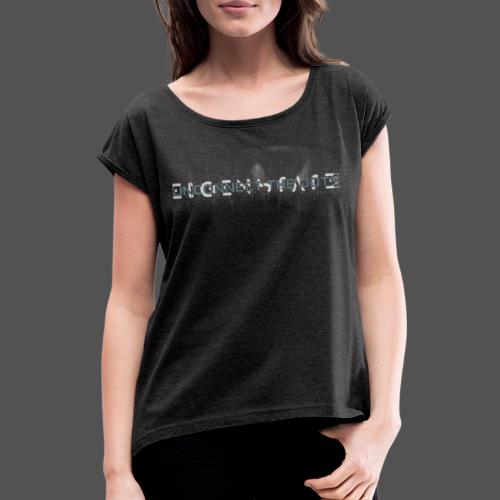 Unconnect The Dots - Women's T-Shirt with rolled up sleeves