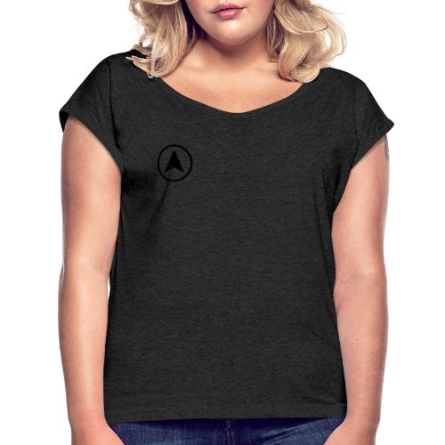 Flex - Vrouwen T-shirt met opgerolde mouwen