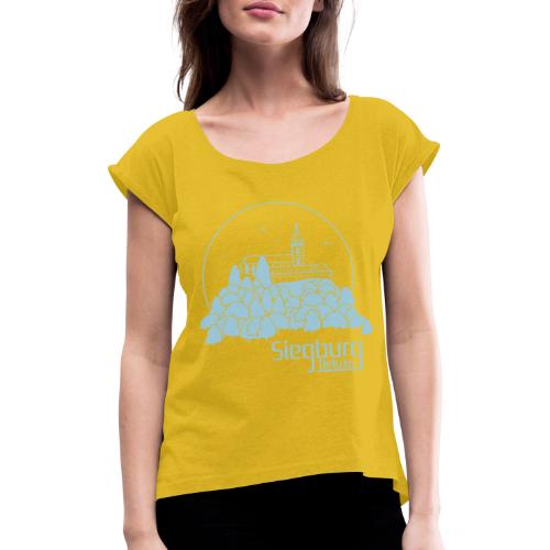 Siegburg Deluxe Motiv - Frauen T-Shirt mit gerollten Ärmeln