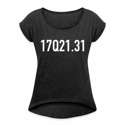 Koolen de vries 17Q21 31 - Women's T-Shirt with rolled up sleeves