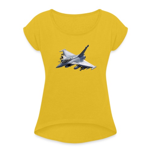 Rafale - Frauen T-Shirt mit gerollten Ärmeln
