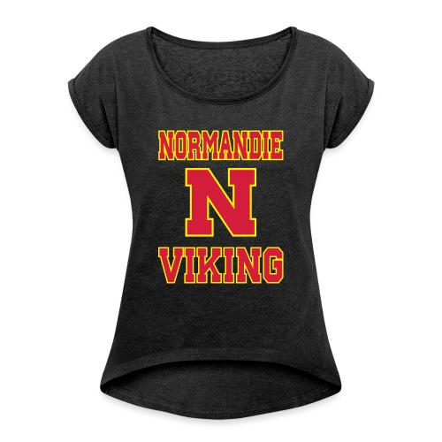 Normandie Viking - T-shirt à manches retroussées Femme