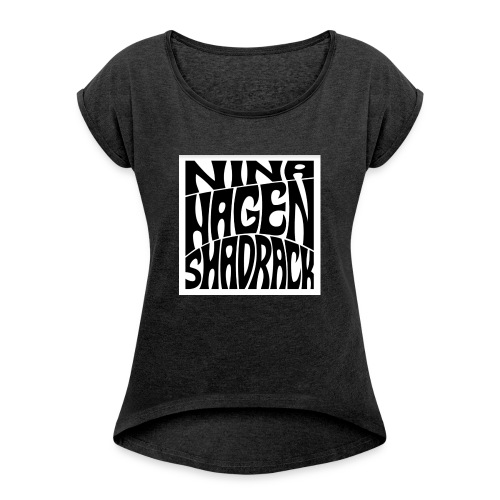 Shadrack - Frauen T-Shirt mit gerollten Ärmeln