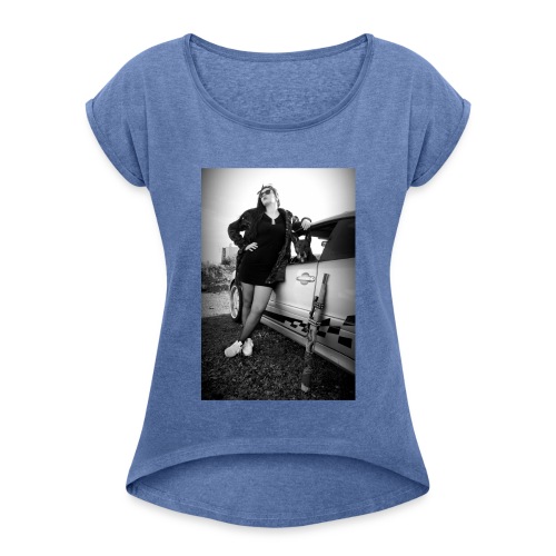 HELLSTARZ ALICIA I - T-shirt à manches retroussées Femme