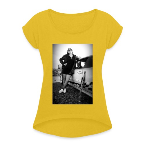 HELLSTARZ ALICIA I - T-shirt à manches retroussées Femme
