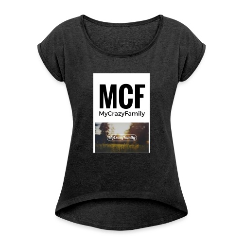 MCF_-3- - Camiseta con manga enrollada mujer