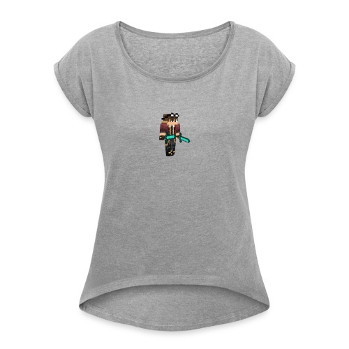 stghans - Vrouwen T-shirt met opgerolde mouwen