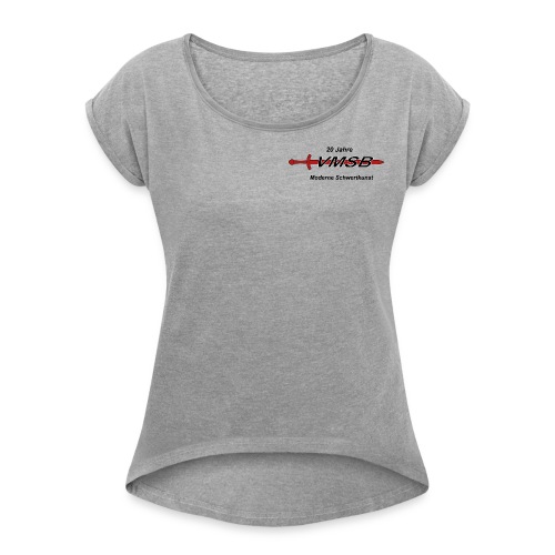 20 Jahre VMSB verliebt - Frauen T-Shirt mit gerollten Ärmeln