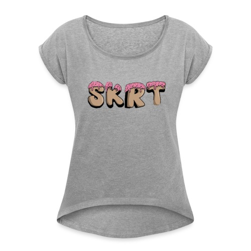 SKRT - Maglietta da donna con risvolti
