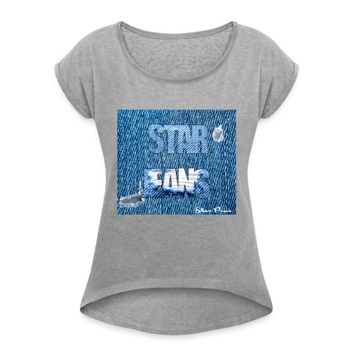 JEANS STAR PRICE - Women's T-Shirt with rolled up sleeves