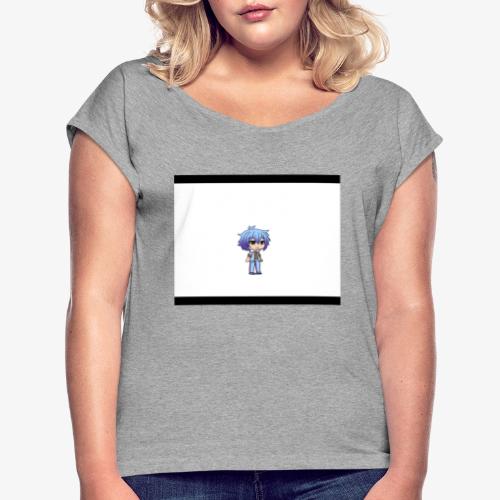 Gatcha boy - Women's T-Shirt with rolled up sleeves