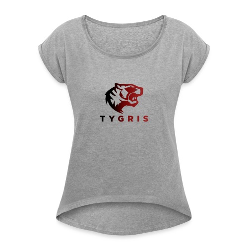 TYGRIS E-SPORT - T-shirt à manches retroussées Femme