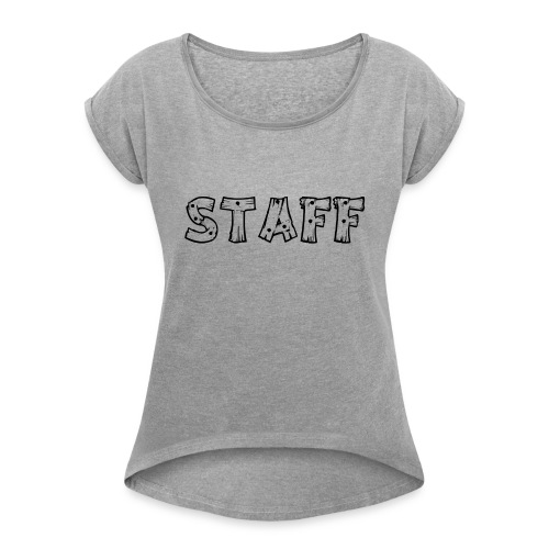 STAFF - Maglietta da donna con risvolti