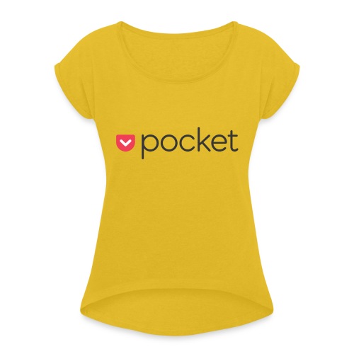 Pocket - T-shirt à manches retroussées Femme
