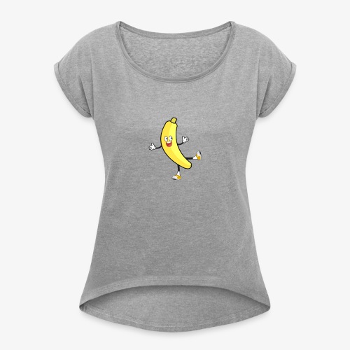 Banana - Women's T-Shirt with rolled up sleeves
