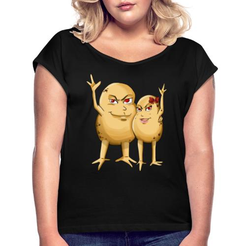 FAMILY patate - T-shirt à manches retroussées Femme