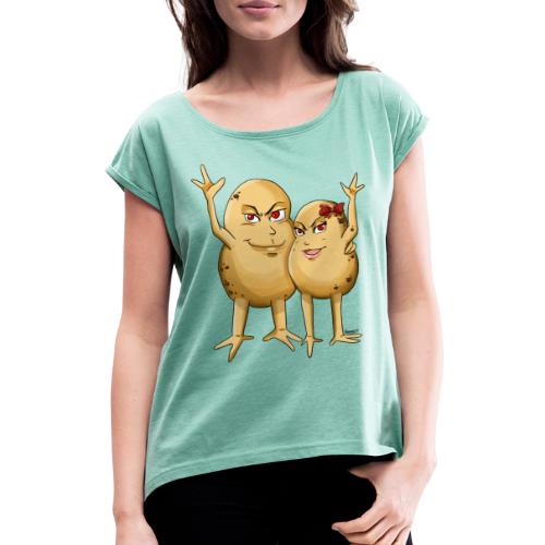 FAMILY patate - T-shirt à manches retroussées Femme