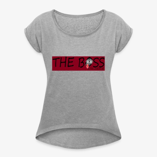 The Boss 6TH AVENUE - Women's T-Shirt with rolled up sleeves