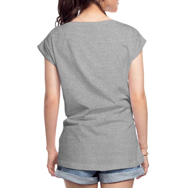 Dreckspotz - Frauen T-Shirt mit gerollten Ärmeln