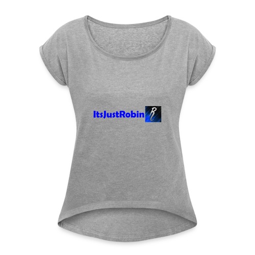 Eerste design. - Women's T-Shirt with rolled up sleeves