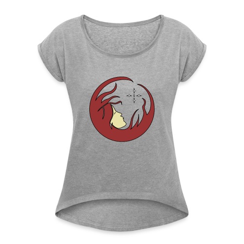 Asteria Concord Official Alliance Logo - Women's T-Shirt with rolled up sleeves