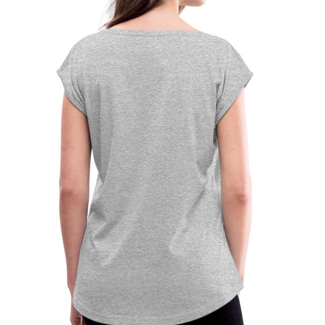 Vorschau: A Glasal Tschardonee - Frauen T-Shirt mit gerollten Ärmeln