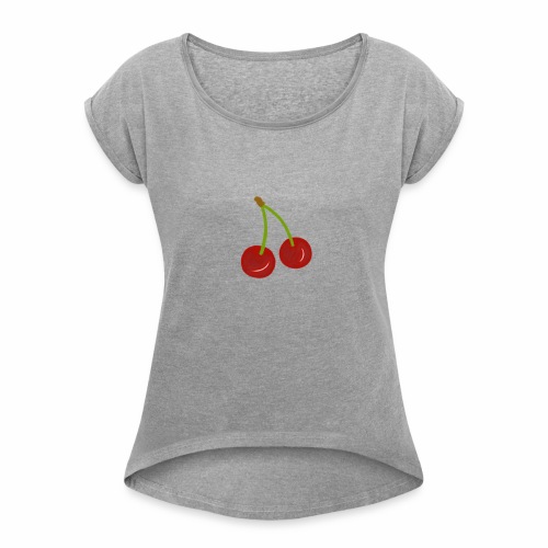 Kischen Geschenkidee - Frauen T-Shirt mit gerollten Ärmeln